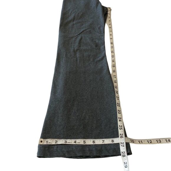 Lululemon Groove Pant Blurred Blossoms Heathered Fossil Flare Yoga Pants *FLAWS* - Picture 12 of 13